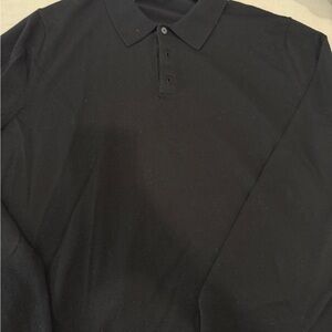 Vince men Black Polo sweater